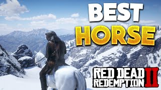 Red Dead Redemption 2 Best Horse How To Get Arabian White Coat Horse Location RDR2 Best Horse [upl. by Aznerol]