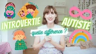 Es tu AUTISTE ou juste INTROVERTIE  Voici comment le savoir [upl. by Paulo]