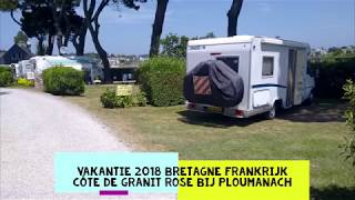 Met de camper naar Bretagne Côte de Granit Rose bij Ploumanach [upl. by Nels]