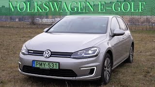 VW eGolf teszt  Inkább NYÁRON mint télen [upl. by Ennahgiel]