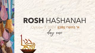 Rosh Hashanah Day 1 Services  Thursday October 3 2024 at 830 AM PT [upl. by Araem]