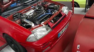 Suzuki swift gti turbo dyno 329Hp [upl. by Xylina]