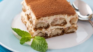 How to Make Tiramisu  Authentic Tiramisu Recipe  No Bake Dessert [upl. by Thevenot]