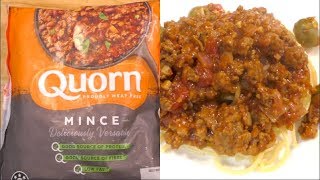 Quorn Mince  What Does Mycoprotein Fake Meat Taste Like [upl. by Dleifxam]