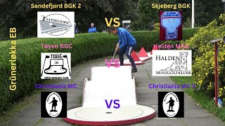 Norwegian Minigolf League 2023  Round 33  Match 4 [upl. by Alexio]