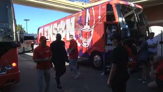 Clemson arrives for Wake Forest Game [upl. by Lenod]