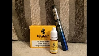 Innokin T18ii version 2 Starter Kit amp Drakes NET Virginia ELiquid Review [upl. by Lenahs]