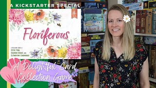 Review of FLORIFEROUS  A Card Collection Game with Great Player Choice [upl. by Deloria]