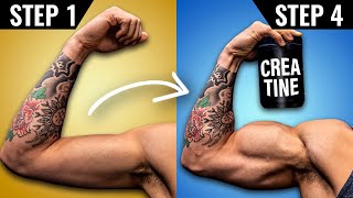 The BEST Way To Use Creatine For Muscle Growth 4 STEPS [upl. by Etnahsal790]