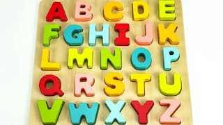 Best Learn ABC Puzzle  Preschool Toddler Learning Toys Videos [upl. by Suirauqed]