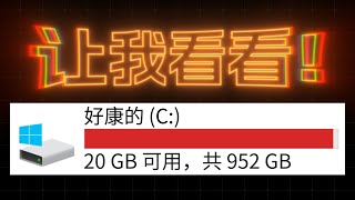 让我看看你的电脑里都存了些什么！ 如何更高效地清理文件 [upl. by Kcire]