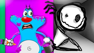 Roblox Colour Or Die Challenge With Oggy And Jack  Rock Indian Gamer [upl. by Yzzik]