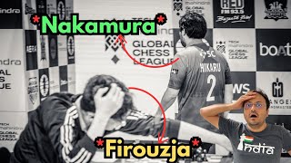 The most shocking blunder of Alirezas chess career  Firouzja vs Nakamura  Global Chess League [upl. by Volkan568]