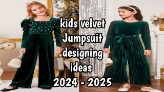 Latest Jumpsuit Design 2024 Short Jumpsuit for Girls 2025 Jumpsuit 2 Piece Jumpsuit Design velvet [upl. by Nnayecats]