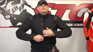 Alpinestars Ransom Waterproof Jacket Review from SportbikeTrackGearcom [upl. by Cami]