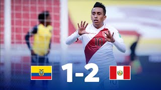 Eliminatorias Sudamericanas  Ecuador vs Perú  Fecha 8 [upl. by Yecaw]