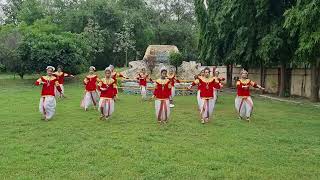 001 SR GROUP DANCE ABPS ADITYAPURAM 01 [upl. by Lehsar]