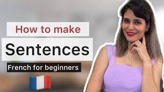 5 different kinds of sentences in French  French grammar [upl. by Dorothi]