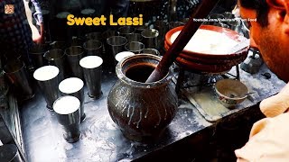 HUGE LASSI MAKING  Fastest Lassi Maker  Yogurt Beverage  Food Tour Lahore  Pakistani Street Food [upl. by Boucher]