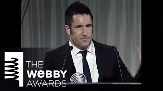 Trent Reznors 5Word Speech at The 13th Annual Webby Awards [upl. by Symer873]