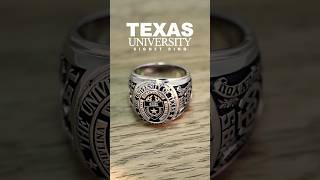 Texas Signet Ring  University Signet [upl. by Herates]