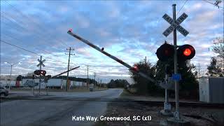 Railroad Crossings Ive Recorded With General Signals Type 1 Electronic Bells Part 4 [upl. by Hgierb294]