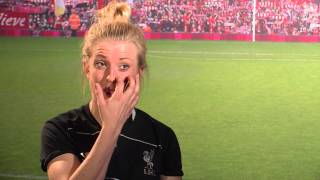 Liverpool Ladies quintet discuss Notts County defeat [upl. by Artsa]