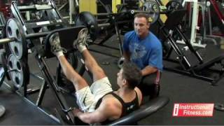 Instructional Fitness  Seated Leg Press [upl. by Jea24]