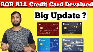 Braking News  Bob Credit card Totally Devalued  Credit card New update [upl. by Yuria]