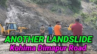 Kohima🤔Dimapur👍Road💯 Again 😭 Landslide🤔MMSPEED [upl. by Nyladnohr]