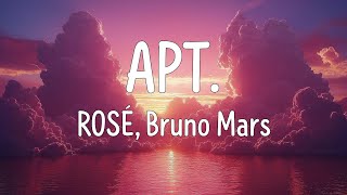 ROSÉ Bruno Mars  APT Mix Lyrics  Lady Gaga Loving Caliber Bruno Mars Lyrics [upl. by Niawd]