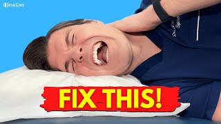 How to Instantly Relieve Neck Pain From Sleeping Wrong [upl. by Zirkle]