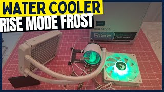 Water Cooler Rise Mode Frost RGB 120mm Branco [upl. by Eejan745]