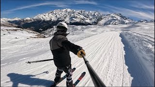 Ski Contamines Montjoie avec Lolo [upl. by Laius]