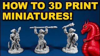 How to 3D print miniatures on a FDM printer [upl. by Madanhoj]