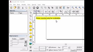 EzCad2 запускается в демоверсии Demo versiononly For evaluation [upl. by Aehr]