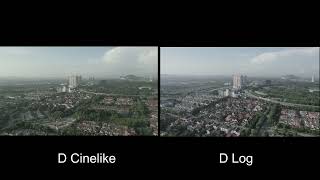 DJI Mini 3 Pro vs Air 2S  Comparison D  Cinelike Vs D  Log [upl. by Ayota]