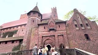 Explore Malbork CastleUNESCO World Heritage Site  World Largest Castle Poland Vlog vlog travel [upl. by Potts]