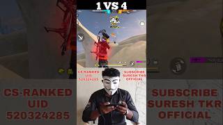 4 Finger Handcame Gameplay 1vs4  Poco X3 Pro 5G 699 fps 138Hz Max  18 Year Experience shorts [upl. by Aihsotal]