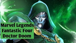 Action Figure  Marvel Legends Fantastic Four Super Skrull BAF Range Doctor Doom [upl. by Biancha]