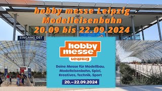 Modelleisenbahn Hobby Messe Leipzig 2024  Anlagenträume [upl. by Arella]