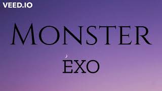 Monster Lyrics  Romanized  EXO [upl. by Giraldo6]