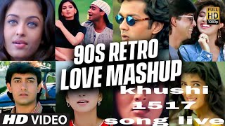 Hindi songs nonstop mashup 80s90s jukebox old song nonstop mashup remix old is gold evergreen top [upl. by Odey]