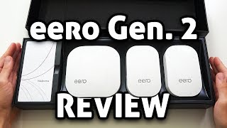 eero Mesh WiFi Gen 2 with TriBand REVIEW [upl. by Egor680]