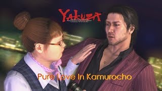 Hana and Akiyama  Pure Love In Kamurocho Short Cinematic [upl. by Snilloc637]