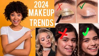 2024 Makeup Predictions Hottest 2024 fashion trends 2024 Beauty Trends  stylesforall [upl. by Ahsitel]