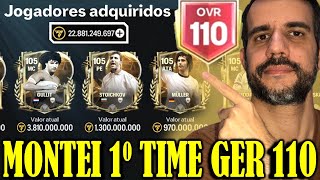 22 BILHÕES DE COINS NA CONTA E MONTEI O MELHOR TIME DO JOGO  FC MOBILE 25 [upl. by Glaudia]