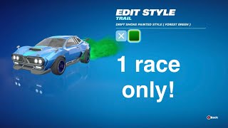 How I got the Rocket Racing forest green drift smoke in only 1 race [upl. by Ataga]