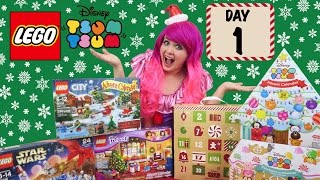 Day 1  LEGO amp Tsum Tsum Advent Calendars 2016  COUNTDOWN TO CHRISTMAS  KiMMi THE CLOWN [upl. by Enened]