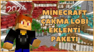 Minecraft Çakma Lobi Eklenti Paketi  Harita 2024 😱 [upl. by Adyan386]